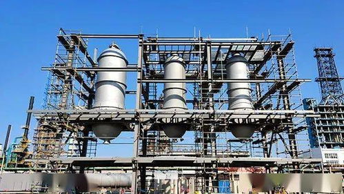 锦州石化100万吨 年连续重整装置设备安装进入快车道